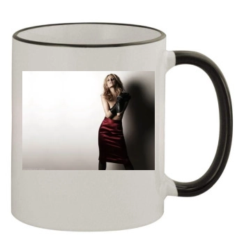 Sarah Michelle Gellar 11oz Colored Rim & Handle Mug