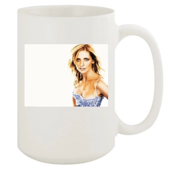 Sarah Michelle Gellar 15oz White Mug