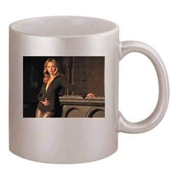 Sarah Michelle Gellar 11oz Metallic Silver Mug