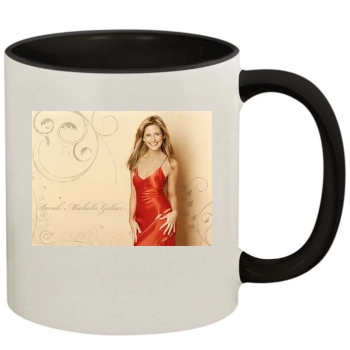 Sarah Michelle Gellar 11oz Colored Inner & Handle Mug