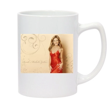 Sarah Michelle Gellar 14oz White Statesman Mug