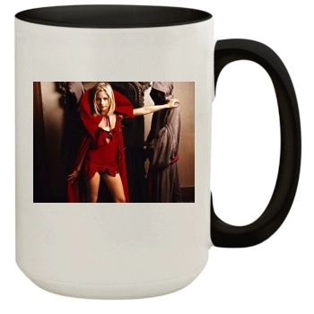 Sarah Michelle Gellar 15oz Colored Inner & Handle Mug