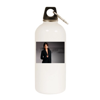 Sarah Michelle Gellar White Water Bottle With Carabiner