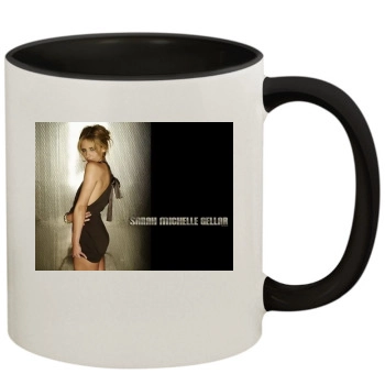 Sarah Michelle Gellar 11oz Colored Inner & Handle Mug