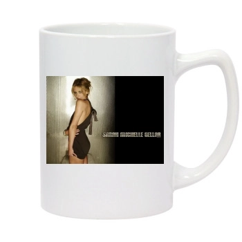 Sarah Michelle Gellar 14oz White Statesman Mug