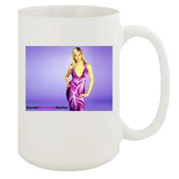 Sarah Michelle Gellar 15oz White Mug