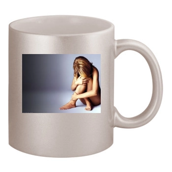 Sarah Michelle Gellar 11oz Metallic Silver Mug