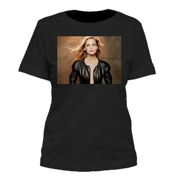 Sarah Michelle Gellar Women's Cut T-Shirt