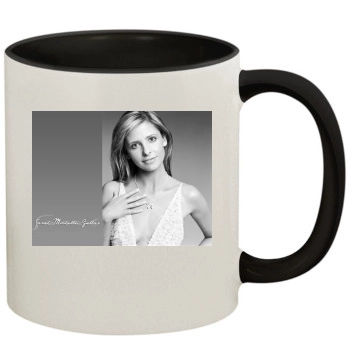 Sarah Michelle Gellar 11oz Colored Inner & Handle Mug