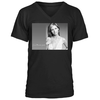 Sarah Michelle Gellar Men's V-Neck T-Shirt