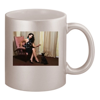 Sarah Silverman 11oz Metallic Silver Mug