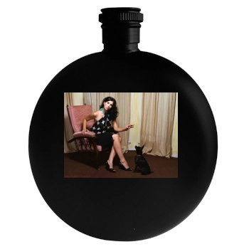 Sarah Silverman Round Flask