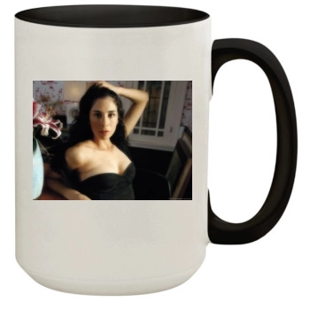 Sarah Silverman 15oz Colored Inner & Handle Mug