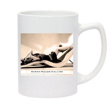 Sarah Wayne Callies 14oz White Statesman Mug