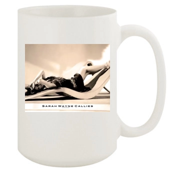 Sarah Wayne Callies 15oz White Mug