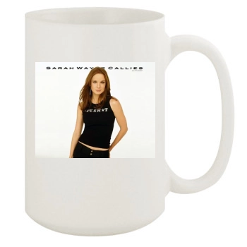 Sarah Wayne Callies 15oz White Mug