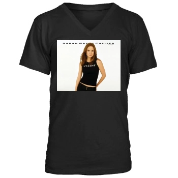 Sarah Wayne Callies Men's V-Neck T-Shirt