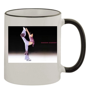 Sasha Cohen 11oz Colored Rim & Handle Mug