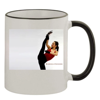 Sasha Cohen 11oz Colored Rim & Handle Mug