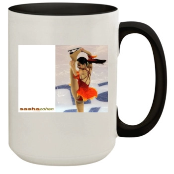 Sasha Cohen 15oz Colored Inner & Handle Mug