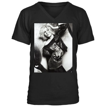 Scarlett Johansson Men's V-Neck T-Shirt