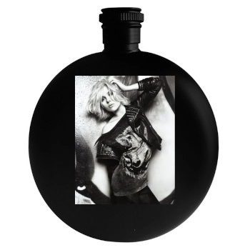 Scarlett Johansson Round Flask