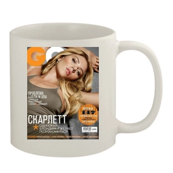 Scarlett Johansson 11oz White Mug