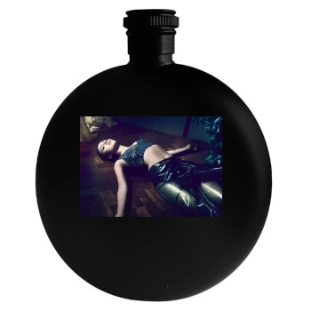 Scarlett Johansson Round Flask