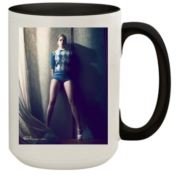 Scarlett Johansson 15oz Colored Inner & Handle Mug