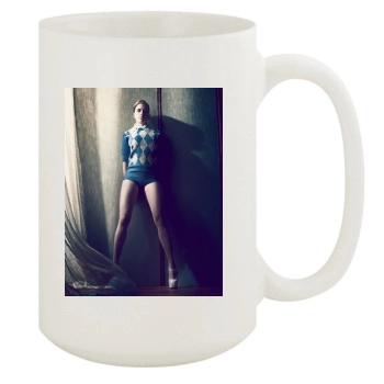 Scarlett Johansson 15oz White Mug