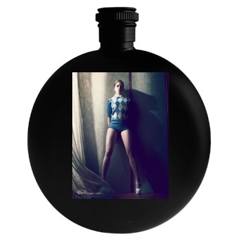 Scarlett Johansson Round Flask