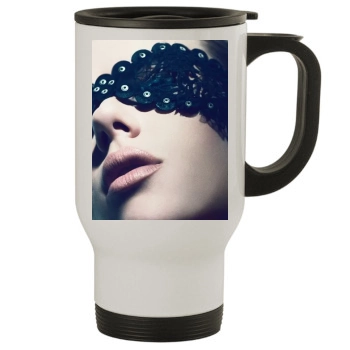 Scarlett Johansson Stainless Steel Travel Mug