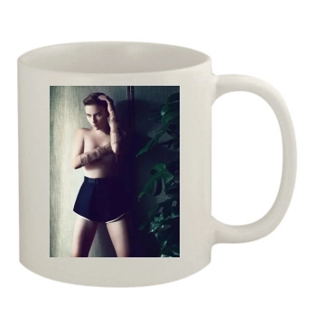 Scarlett Johansson 11oz White Mug