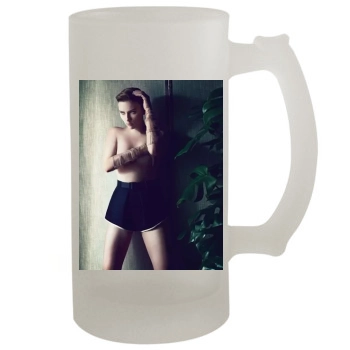 Scarlett Johansson 16oz Frosted Beer Stein