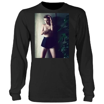 Scarlett Johansson Men's Heavy Long Sleeve TShirt