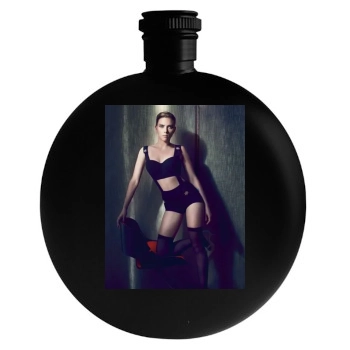 Scarlett Johansson Round Flask