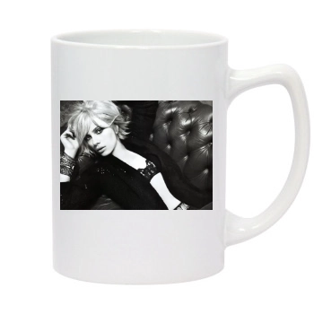 Scarlett Johansson 14oz White Statesman Mug