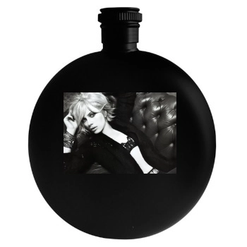 Scarlett Johansson Round Flask