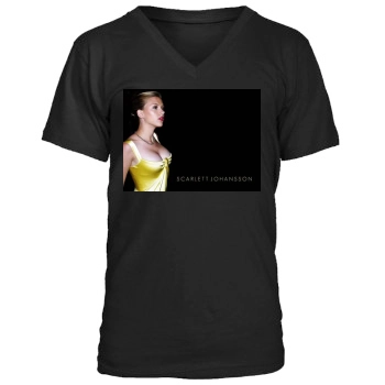 Scarlett Johansson Men's V-Neck T-Shirt