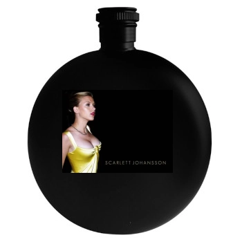 Scarlett Johansson Round Flask