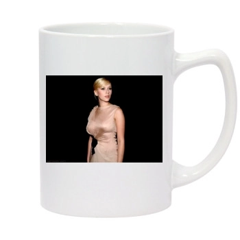 Scarlett Johansson 14oz White Statesman Mug