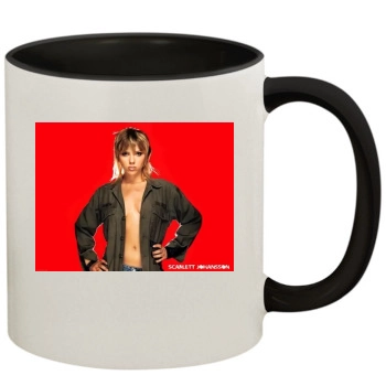 Scarlett Johansson 11oz Colored Inner & Handle Mug