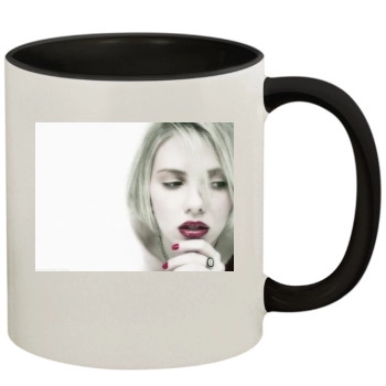 Scarlett Johansson 11oz Colored Inner & Handle Mug