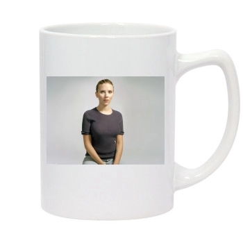 Scarlett Johansson 14oz White Statesman Mug