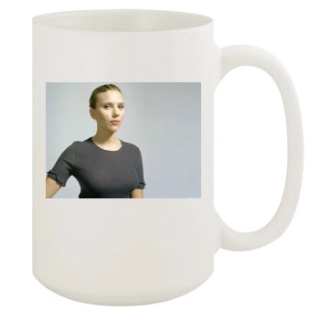 Scarlett Johansson 15oz White Mug