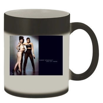 Scarlett Johansson Color Changing Mug