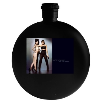 Scarlett Johansson Round Flask