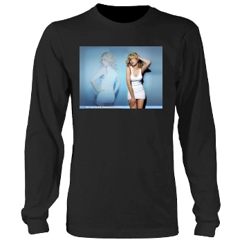 Scarlett Johansson Men's Heavy Long Sleeve TShirt