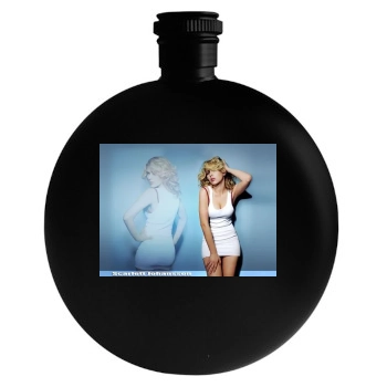 Scarlett Johansson Round Flask