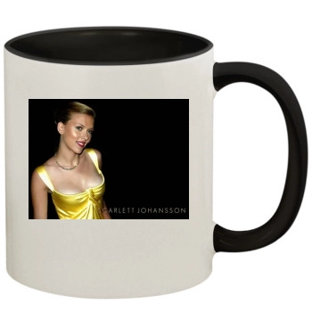 Scarlett Johansson 11oz Colored Inner & Handle Mug